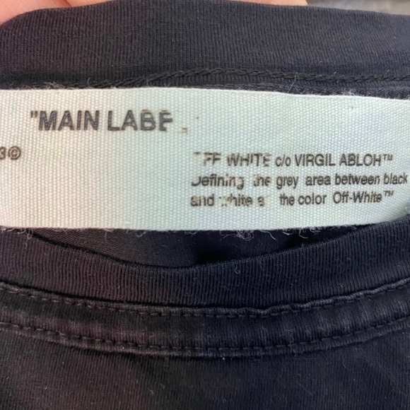 OFF-WHITE cherry blossom authentic T-shirt - Picture 6 of 8